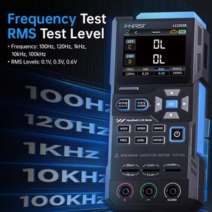 FNIRSI LC1020E Ponte Digital Handheld Bridge CircuitTester para Resistência, Indutância, Capacitância, LCR <span class=keywords><strong>Tester</strong></span> Multímetro - Product Image 3