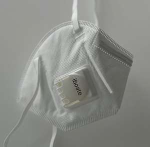 قناع واقي لغبار الوجه يمكن التخلص منه صمام مطوي قناع جسيمات لحماية الجهاز التنفسي - Product Image 5