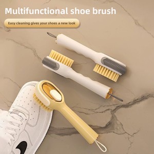 Brosse à chaussures en nylon à poils rigides pour la maison et les dortoirs, gadget de nettoyage industriel multifonctionnel DIY avec garantie de 3 ans - Product Image 1