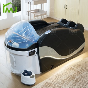 Lay Down Korean Head Spa Peluquería Fregadero Lavado Silla de masaje eléctrica Cama de champú - Product Image 3