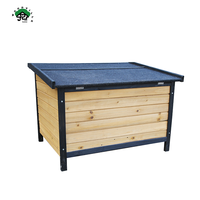 Grande niche moderne pour chiens, robuste, étanche et respirante, chenils pour grands chiens en plein air pour la vente en gros
