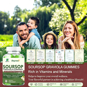 Winstown Soursop Graviola Gummies For Immune Mood Cell Regeneration Support Digestion Antioxidant Vegan Dietary Supplement Gummy - Product Image 5