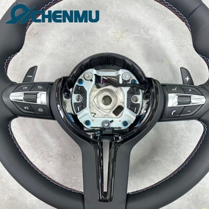 Volante Deportivo de Cuero M3 M5 en Oferta para BMW F02 F07 F10 F15 F16 F25 F30 F35 X1X2X3X4X5X6 Serie 1234567, Listo para Instalar - Product Image 4