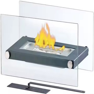 <span class=keywords><strong>Chimenea</strong></span> de etanol para exteriores de acero inoxidable, fogata sin humo, <span class=keywords><strong>mesa</strong></span> de fuego alimentada con alcohol - Product Image 1