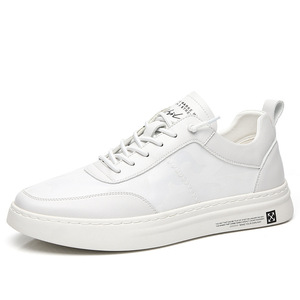 Chaussures décontractées blanches OEM pour homme, style bas, marche, skateboard, <span class=keywords><strong>tennis</strong></span>, baskets blanches - Product Image 2