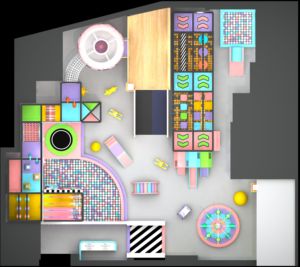 Équipement de terrain de jeux intérieur pour enfants, centre commercial, salle de jeux, labyrinthe, toboggan, piscine à balles, divertissement pour parents et enfants - Product Image 2