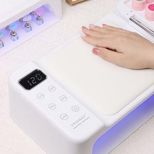 VINIMAY-Lampe <span class=keywords><strong>de</strong></span> table à cinq vitesses tactile, grande capacité et espace, 2 en 1, LED UV, avec adaptateur secteur - Product Image 1