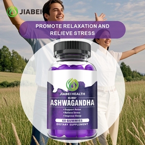 Permen Kunyah Ashwagandha Melatonin Penenang Tidur Bebas Obat <span class=keywords><strong>Vitamin</strong></span> Dewasa Produk Kecantikan Bentuk Permen Kunyah - Product Image 1