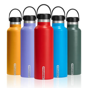 Botella de Agua Multicolor FAYREN, Botella de Acero Inoxidable con Aislamiento al Vacío, Portátil con Asa, para Viajes, Gimnasio y Actividades al Aire Libre - Product Image 6