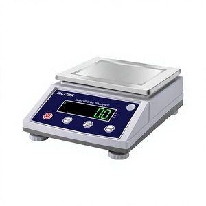 SCITEK 0.1g <b>Electronic</b> Balance High Capacity External Calibration 155x180mm <b>Scale</b> Pan High Accuracy Resistance Strain Gauge - Product Image 1