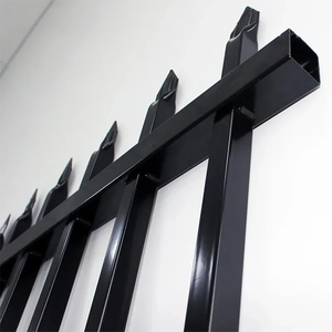 Puertas de entrada principal residenciales de hierro forjado personalizadas/diseños de puerta principal de hierro/fábrica de puertas correderas de metal de aluminio - Product Image 3