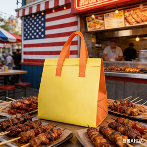 waterproof insulated non woven aluminum foil <b>cooler</b> bag promotional thermal insulated non woven tote <b>cooler</b> bags - Product Image 1