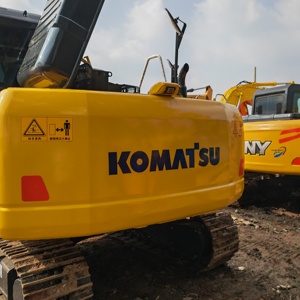 Excavadora de cadenas Komatsu PC120-6, excavadora hidráulica amarilla, equipo pesado, maquinaria de construcción - Product Image 5