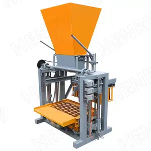 Qt4-35B Small Scale Brick Cement Brick Moulding Machine Cheap Price with Good Production