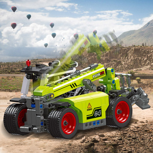 57003 Nuevo Modelo de Montacargas para Niños, Juguete de Vehículo de Ingeniería, Bloques de Construcción de Plástico ABS, Ladrillos DIY para Niños de 5 a 7 Años - Product Image 3