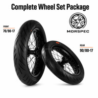Kit de roues Light Bee pour moto électrique, pneus de moto électrique, pièces de moto, pneus LBX Talaria Xxx X3 SuperMoto, roues 70/90-17 90/80-17
