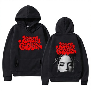 [Cross Border Code] Sudadera con Capucha Estampada de Primavera <span class=keywords><strong>Nina</strong></span> Chuba Arena Tour 2025, Sudadera Retro de Forro Polar para Mujer con Bolsillo - Product Image 1
