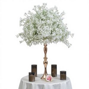 Nouveau style Boule florale souple <span class=keywords><strong>Hortensia</strong></span> Rose Ciel étoilé pour décoration de table de mariage, guide de chemin, présentoir géométrique et modèle floral - Product Image 1