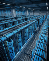 Câble électrique actif AEC 1.6T 224G avec puce Retimer PAM4 pour centres de données IA, clusters GPU, liaison OSFP1600 haute densité à faible latence