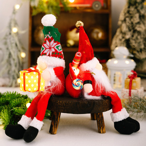 Nouvelle Décoration de Noël 2026 : Elfe Lumineux Rudolph Sans Visage - Product Image 2