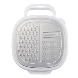 Ensemble d'ustensiles de cuisine en acier inoxydable écologique, râpe à fromage ergonomique, boîte à couvercle, coupe-légumes, outil à salade, pomme de terre, carotte, légumes - Product Image 6