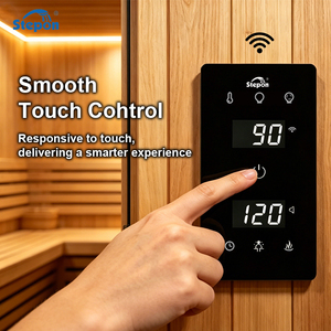 Panel de Control Inteligente para <span class=keywords><strong>Sauna</strong></span> con <span class=keywords><strong>WiFi</strong></span>, Bluetooth, Música, Luz RGB, Certificación CE, para <span class=keywords><strong>Sauna</strong></span> Seca e Infrarroja, OEM/ODM - Product Image 5