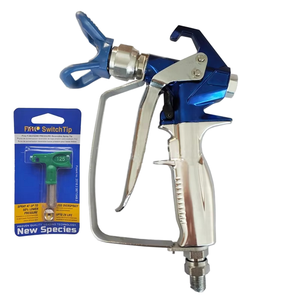 Pistolet de pulvérisation de peinture électrique sans air haute pression Deyutools à 4 doigts, buse de 1,7 mm, 2200 W, modèle SG04 de qualité industrielle - Product Image 1