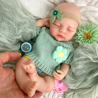 Poupée Reborn en Silicone de 30 cm, Corps Pulpeux, Cheveux Transplantés, Poupée Compagnon pour Enfants