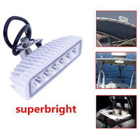 Projecteur LED marin 12V CC pour pont/baie de bateau, barre lumineuse en aluminium de 6,3 pouces, projecteur LED pour bateau