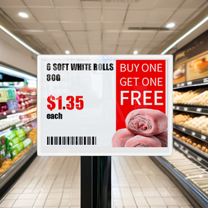 Soarfree 9.7 inch 3 màu thông minh không dây điện tử Kệ nhãn giá thông minh Thẻ cho siêu thị kỹ thuật số biển hiển thị - Product Image 5