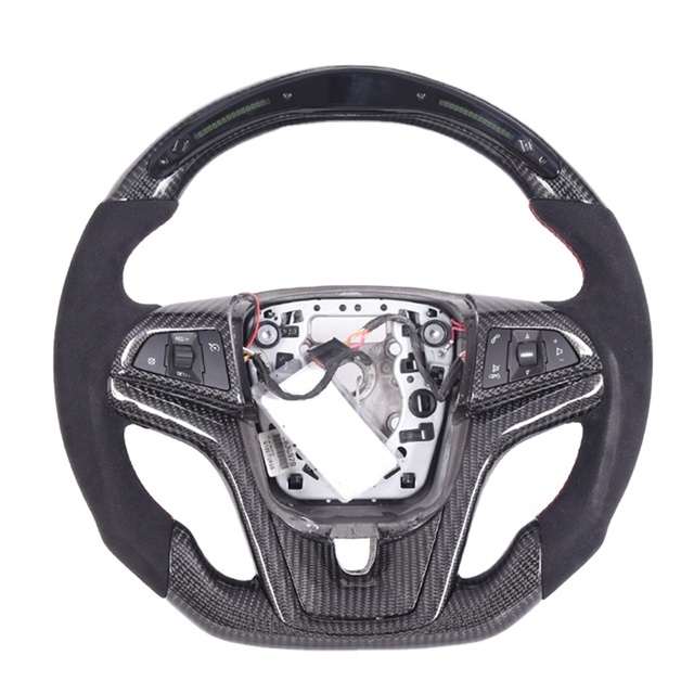 Most Popular LED Carbon Fiber Car Steering Wheel for Chevrolet Camaro