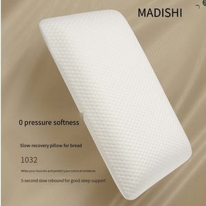 Almohada Ergonómica Personalizada WJ-1031 para el Cuidado de la Salud del Cuello, Viscoelástica, Forma Oblonga, Cómoda, de Espuma Viscoelástica de Carbón Vegetal, Antibacteriana, para Todo el Cuerpo - Product Image 2