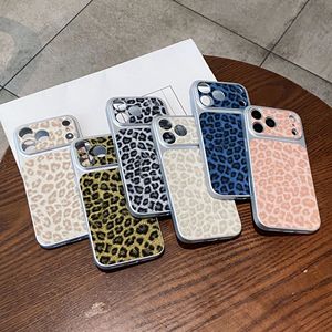 Nueva Funda de Teléfono de Lujo con Patrón de Leopardo Brillante para iPhone 17A <span class=keywords><strong>Ir</strong></span> 13 14 15 16 Pro Max, Personalidad, Creatividad, Antigolpes, Carcasa Trasera - Product Image 4