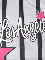 Ensemble de survêtement en maille pour femmes, style hip-hop, avec lettres et numéros personnalisés imprimés, maillot à manches courtes et short, tenue décontractée d'été, streetwear