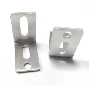 Polishing High Precision Brushing Stainless Steel L shape Angle Bracket/Brushed steel bracket