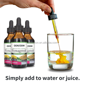 Kadınların Üreme Sağlığı Desteği için OEM/ODM Çemen Otu Ekstresi Damlaları Organik Çemen Tohumu  Azgın Teke Otu Takviye Damlaları - Product Image 5