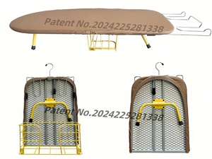 Kim loại lưới gấp bảng Top Bàn ủi (bằng sáng chế item) có thể gập lại Bàn ủi với giỏ chuyên nghiệp Bàn ủi - Product Image 3