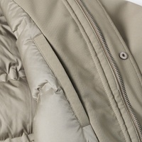 Parka technique d'hiver pour homme - Doudoune cargo à col montant, manteau matelassé épais et chaud avec poches