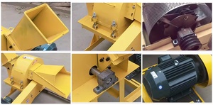Mini machine industrielle de couteau de reformeur de moteur diesel d'olive de cyclone et broyeur cru en bois prêt à être expédié de Chine - Product Image 4