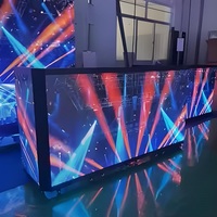 Panel Layar LED Lipat 6 Sisi Indoor P3.91 Layar LED Lipat untuk Bar Klub Panggung Pesta Pertunjukan