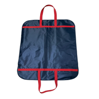 Housse de costume portable personnalisée pas chère, sac à vêtements pliable en tissu Oxford, housses de protection pour vêtements