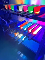 Unité d'éclairage réflecteur de poche MJ-25 - Dispositif d'éclairage pour photographie en direct - Lampe à lumière douce RGB - Lampe réflecteur pour téléphone portable