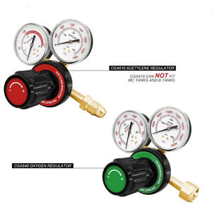 Regulador de Presión de Oxígeno/Acetileno/Argón Estilo Americano Victor G250, Válvula Reductora de Gas para Soldadura/Corte - Product Image 1