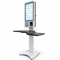 Kiosque en libre-service Android, terminal d'enregistrement automatique pour hôtel, machine de gestion des files d'attente en libre-service avec processeur RK3576S RK3588