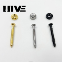 Vis de renfort pour le cou de la guitare électrique en métal HIVE, connexion renforcée, basses améliorées avec vis fixes