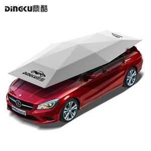 Dingku Mobile Car Canopy 4x2.1m Fiberglass Frame Automatic Sunshade For VW Cars - Product Image 4