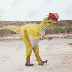 Costume de dinosaure réaliste pour adulte, prix d'usine, costume de dinosaure réaliste, <span class=keywords><strong>parc</strong></span> à thème Dino pour l'aventure - Product Image 3