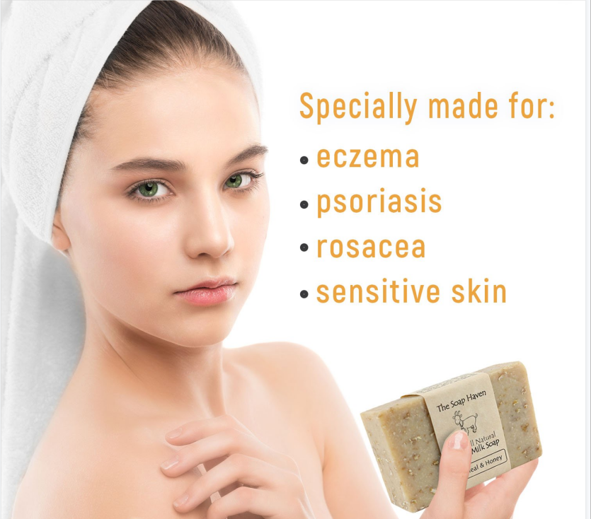 100% натуральная Органическая собственная торговая марка, Отличная ручная работа для мужчин и женщин, баня для мытья лица, овсянка и Медовое мыло из козьего молока