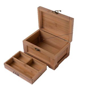 Wooden Pet Cremation Keepsake <b>Box</b> Rectangle Solid Color Secure Desktop Storage <b>Box</b> for Pet <b>Memorials</b> - Product Image 4