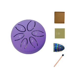 กลองลิ้นเหล็กขนาด 3 นิ้ว 6 โน้ต พร้อมไม้ตี สำหรับเล่นดนตรี ขายส่ง - Product Image 6